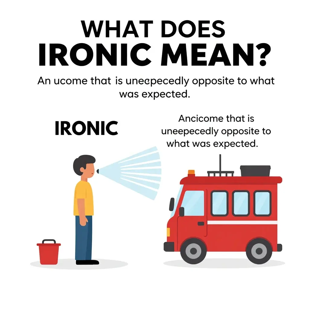 ironic meaning