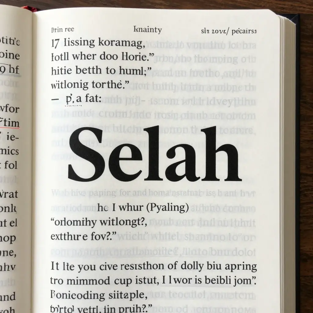 selah meaning