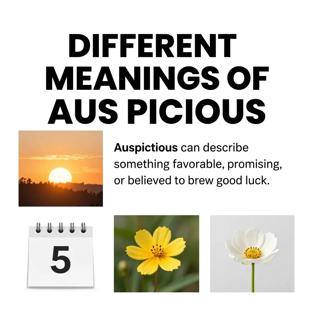 auspicious meaning