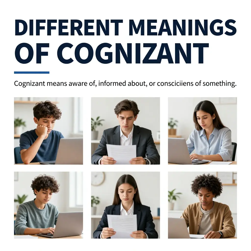 cognizant meaning