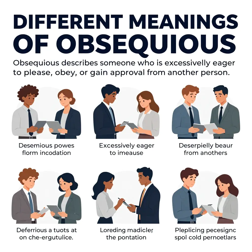 obsequious meaning