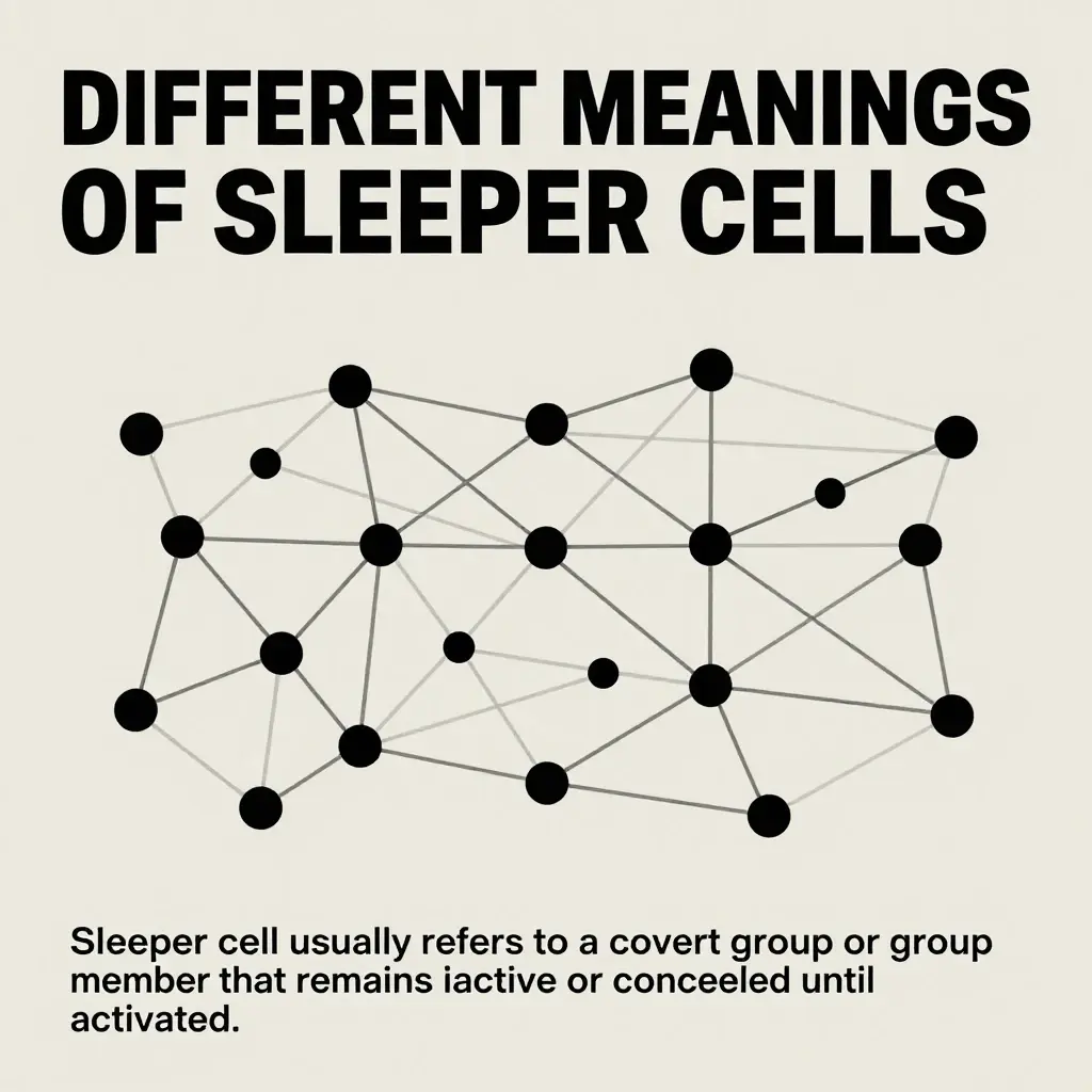 sleeper cells meaning