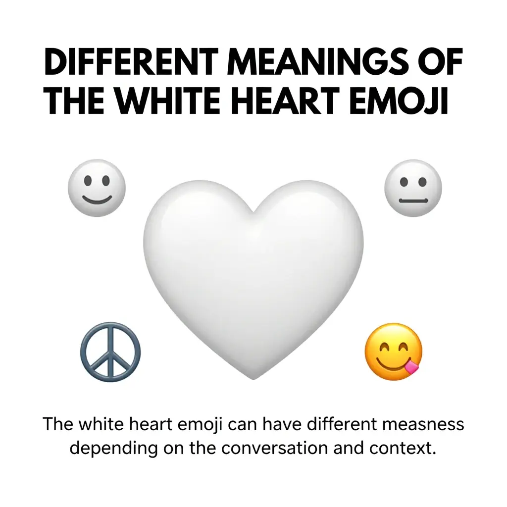 white heart meaning