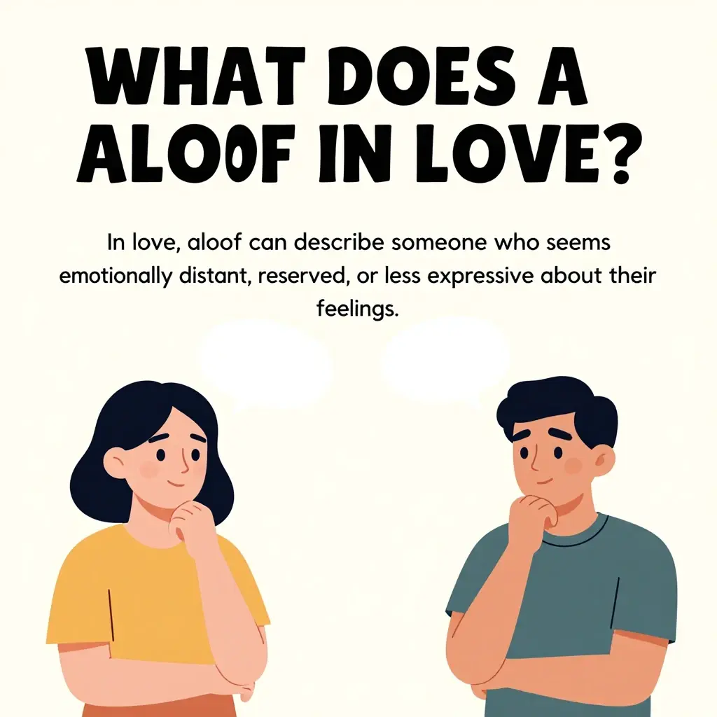 aloof meaning