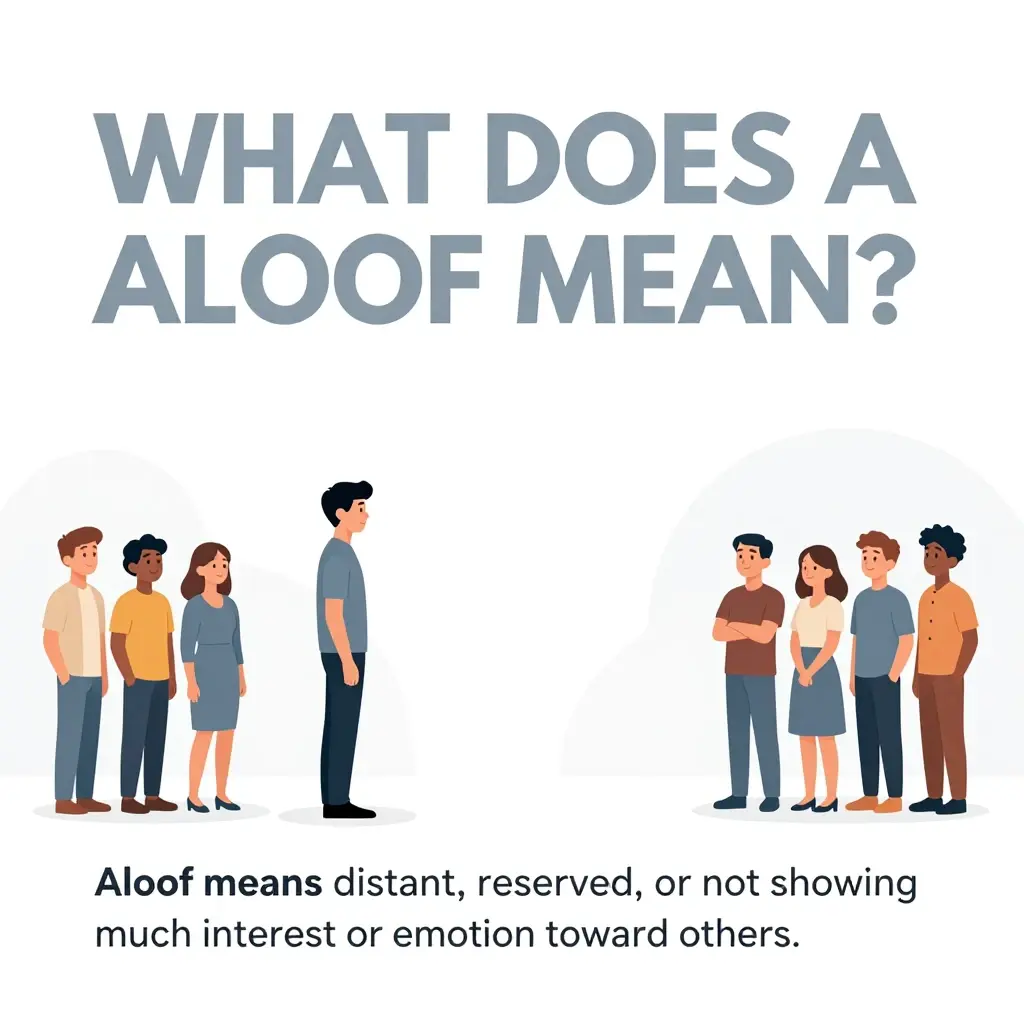aloof meaning