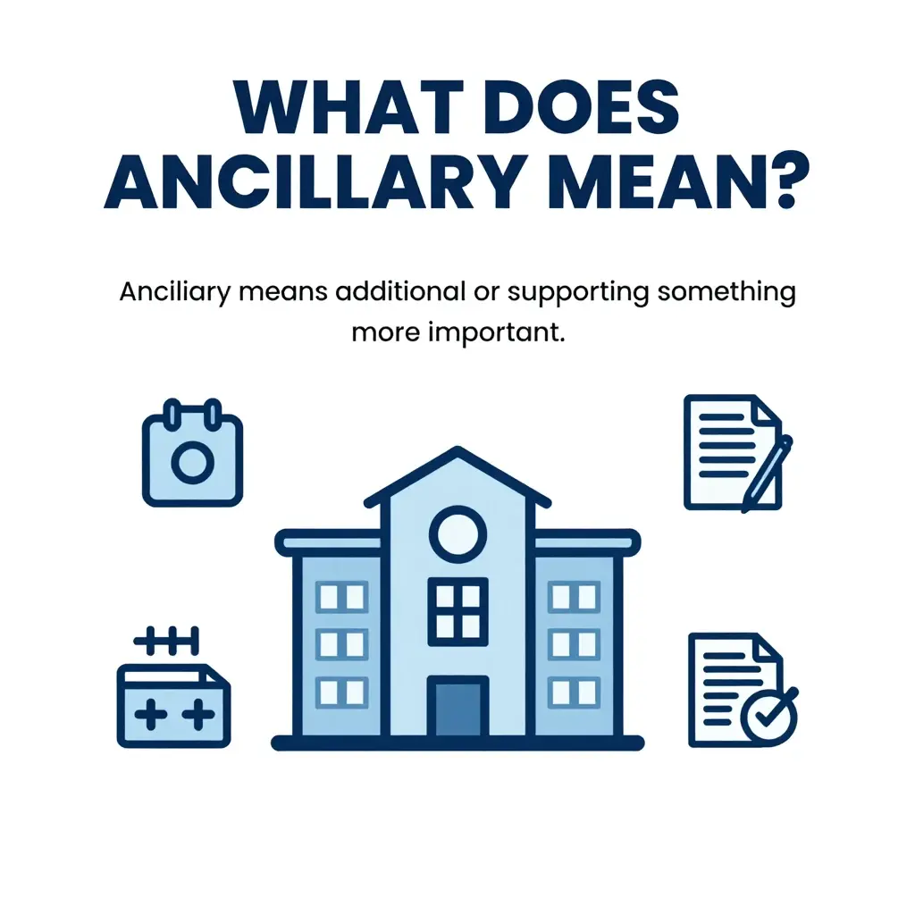 ancillary meaning