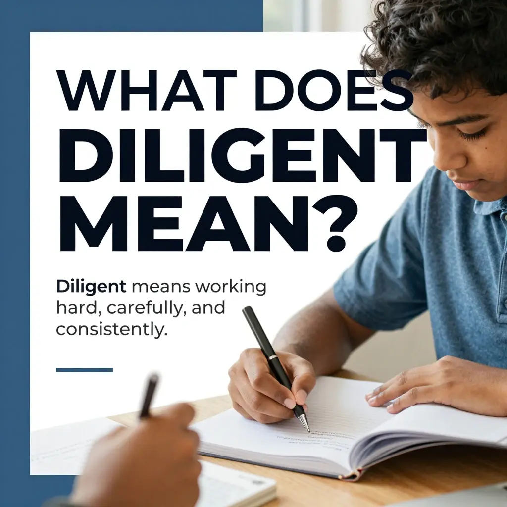 diligent meaning