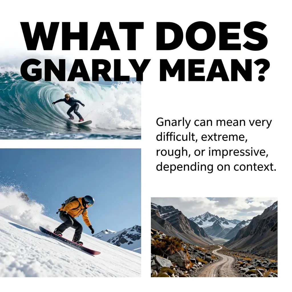 gnarly meaning