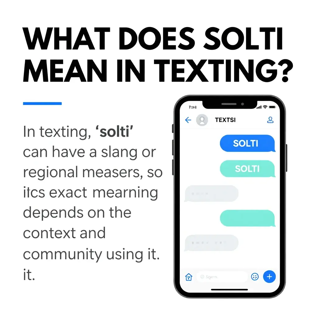 solti meaning