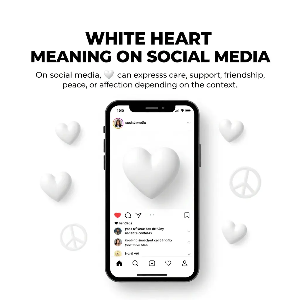 white heart meaning