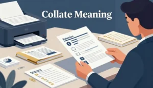 collate meaning