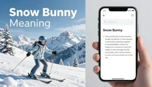 snow bunny meaning