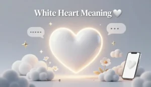 white heart meaning