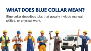 blue collar meaning