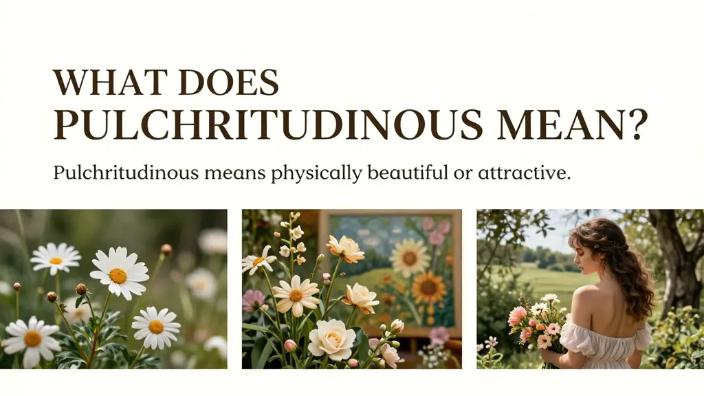 pulchritudinous meaning