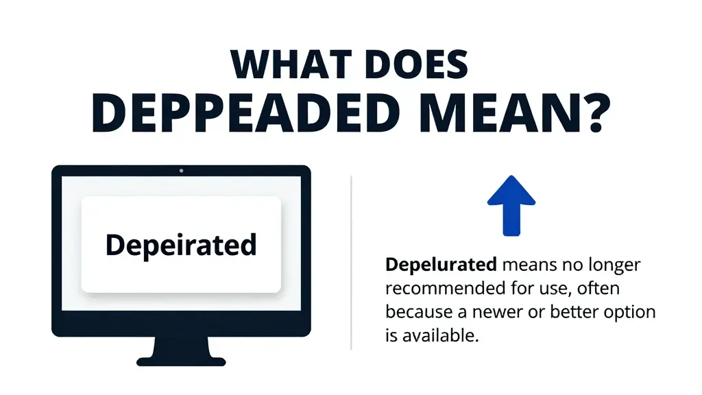 deprecated meaning