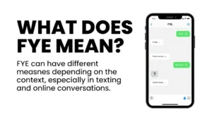 fye meaning